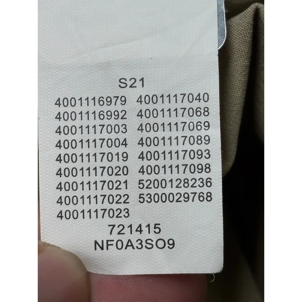 The North Face Paramount Active Hiking Pants Tan Mens 38x32 NF0A3SO9